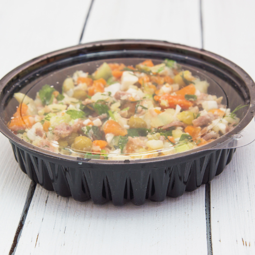 Plastic Round Containers - Pp & Pet, 8-48 Oz Sizes, White Color | Durable, Food Safe, Keeps Food Hot, Ideal For Takeaway & Storage
