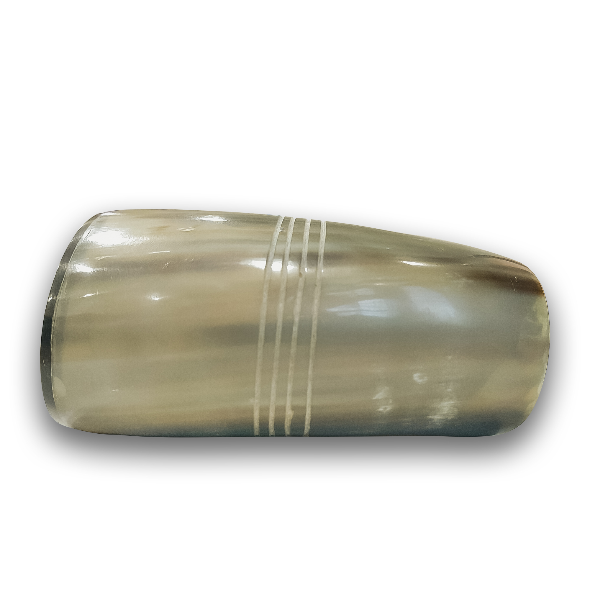 Middle Line Mug Handmade Buffalo's Mug Tankard For Wine Middle Line Engraved Mug