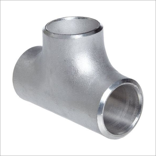 Stainless Steel Tee - Stainless Steel, Round Shape, Polished Surface | Silver Finish, Warranty Included
