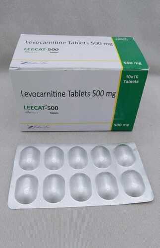 Levocarnitine Tablets - USP 500 MG | For Kidney Disease Support, Promotes Proper Carnitine Utilization, Prevents Liver, Heart, Muscle Problems