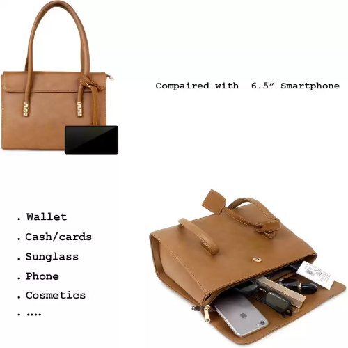 Pu Women Tan Shoulder Bag