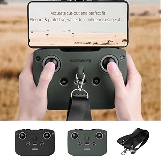 Silicone Protective Cover With Lanyard Strap Remote Controller Protective Sleeve