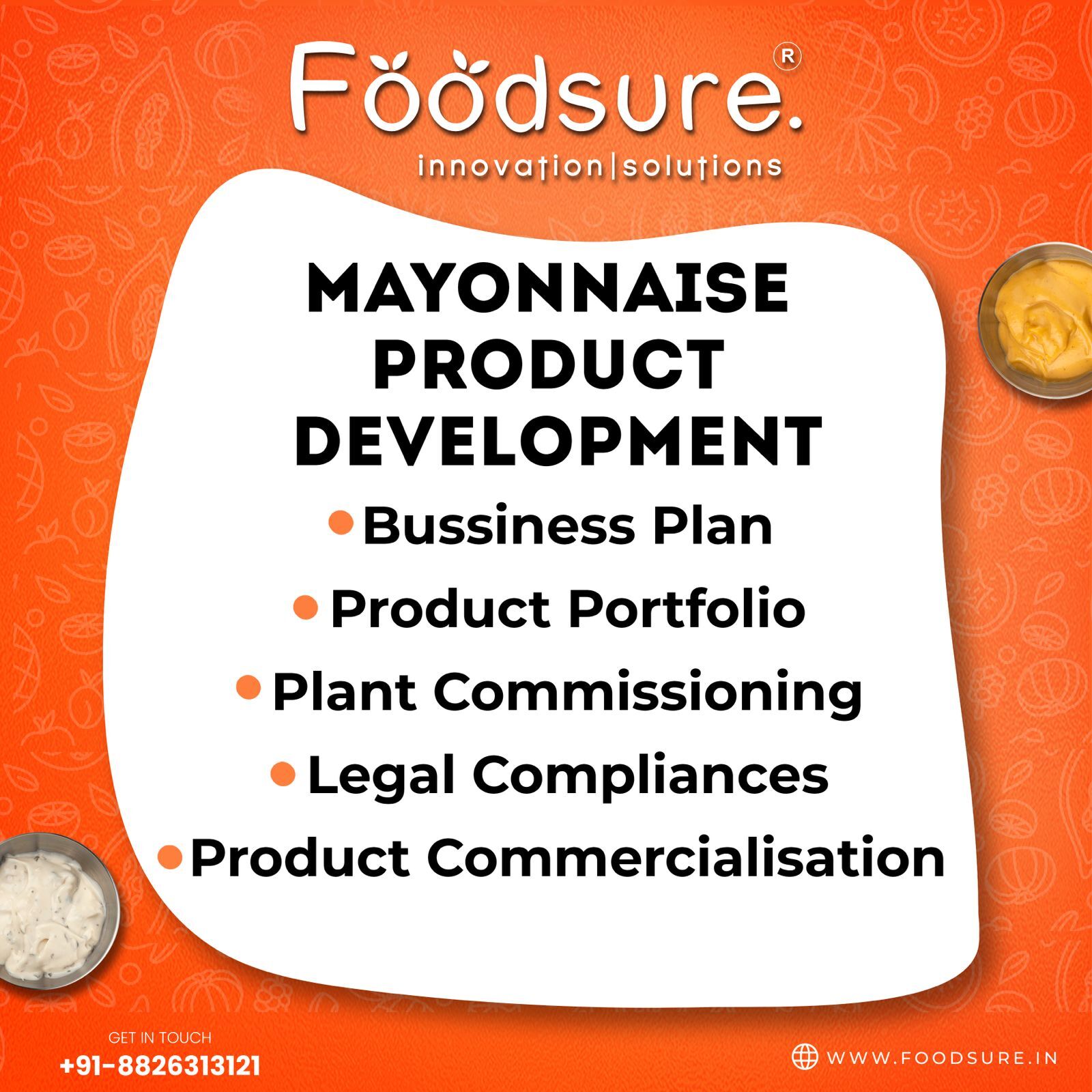 Mayonnaise Product Development - General Use: Commercial