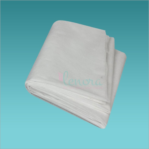 100% पॉलिएस्टर व्हाइट डिस्पोजेबल बेड शीट