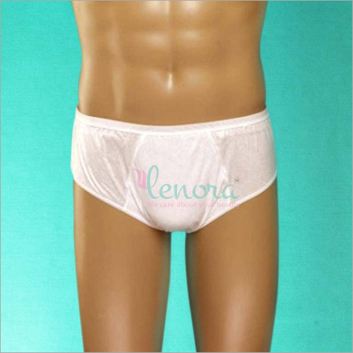 White Unisex Disposable Underwear