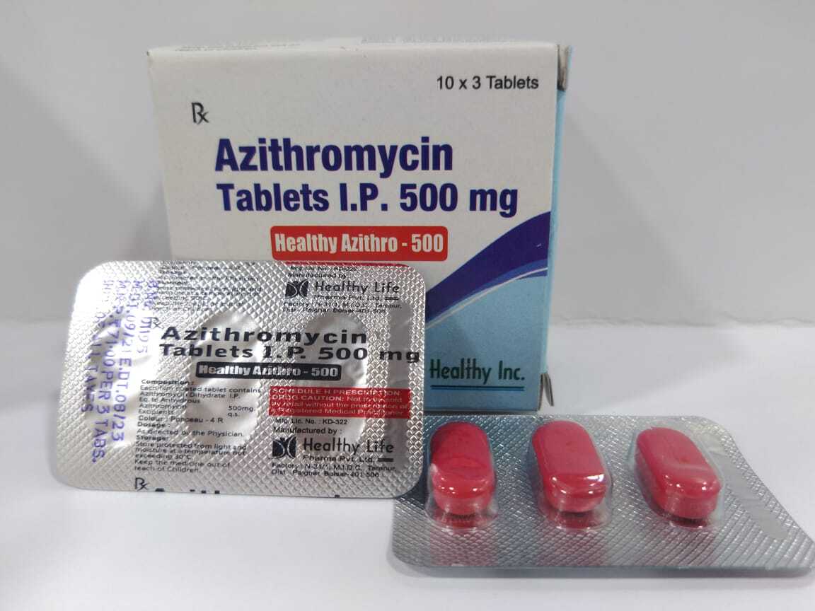 Azithromycin Tablets Usage: Hosptial