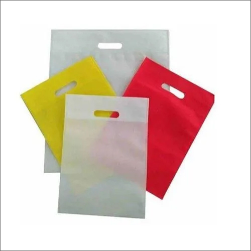 With Handle Plain Non Wooven Bag