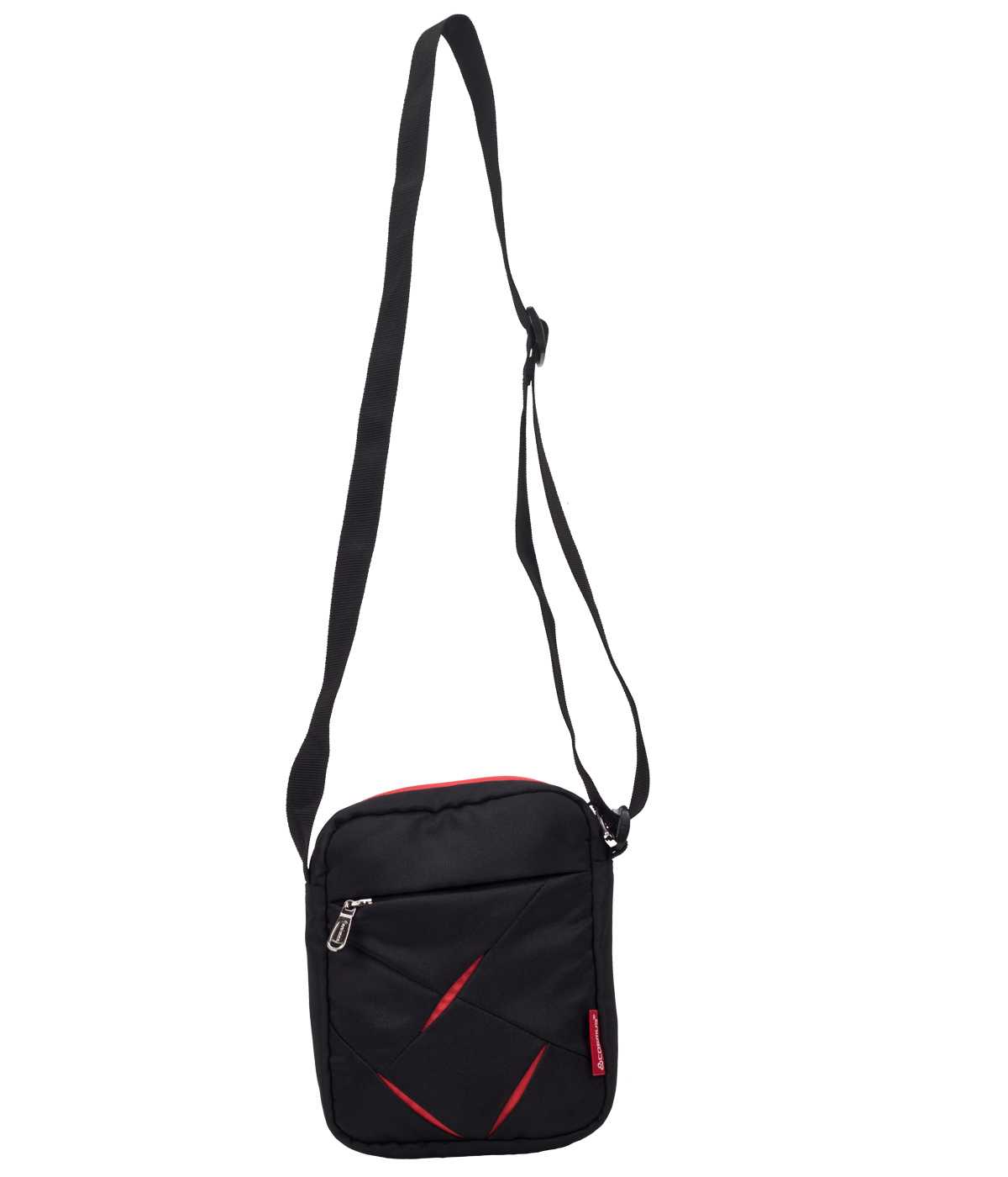 Bk+red/navy+t.blue/bk+p.green/grey+orange/navy+red Small Sling Bag For Mobile And Wallet