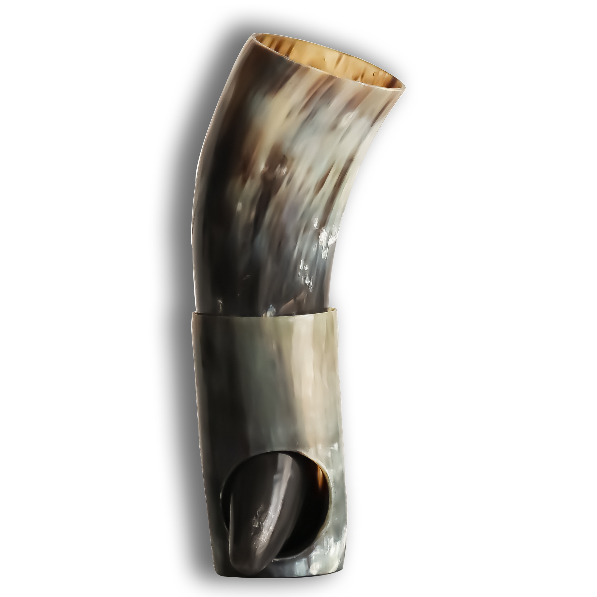 Brown Drinking Horn With Stand Horn Mead Game Of Thrones Viking Drinking Horn For Adult Viking Vibes By Loop