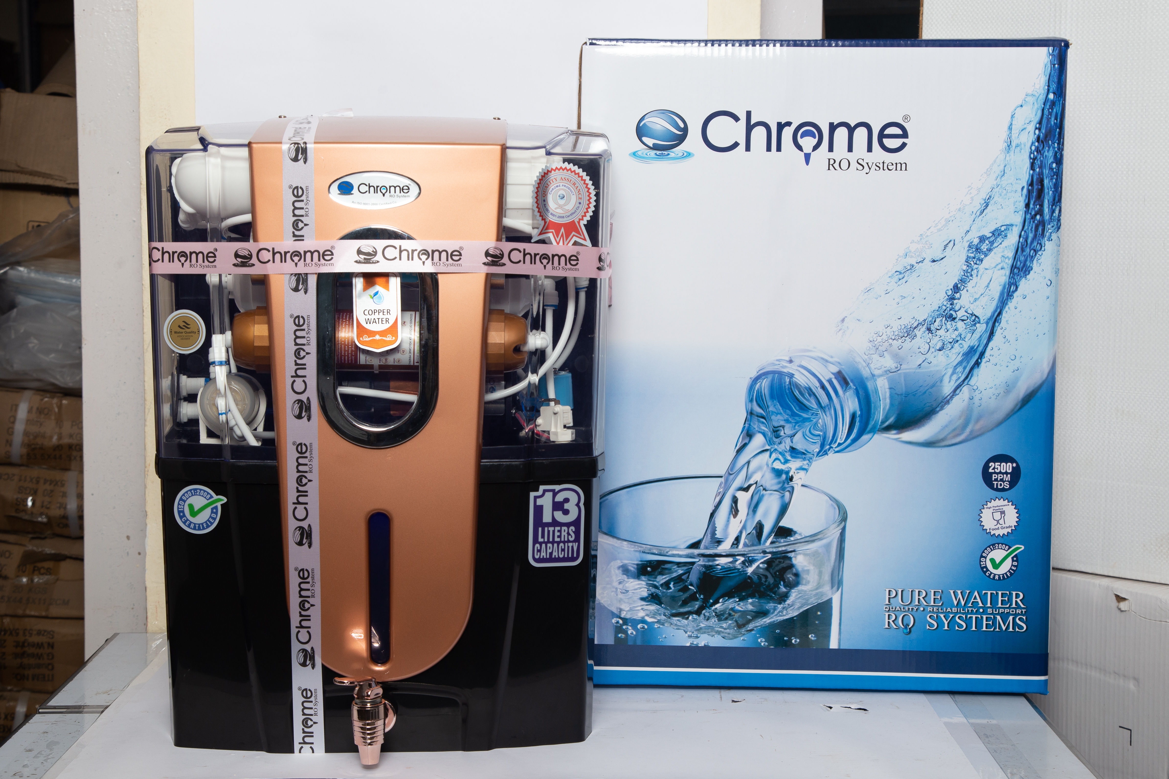 Chrome Dream Black Copper Waterpurifier