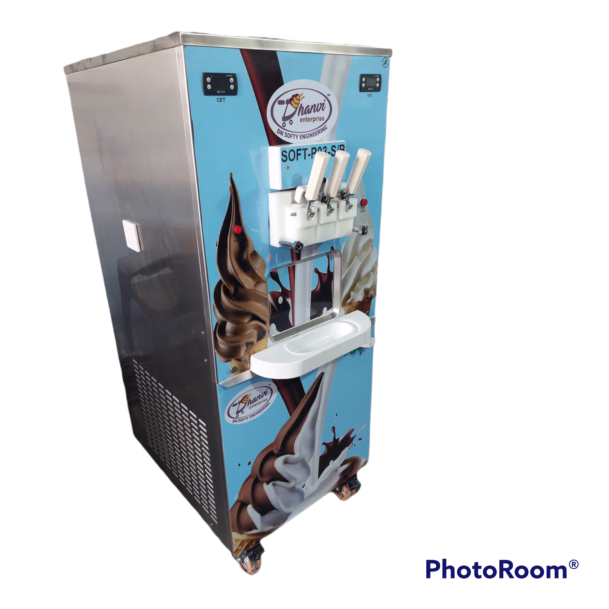 Soft Serve Ice Cream Machine Cooling Capacity: 10-12 Litres