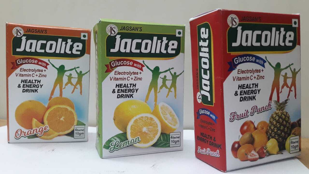 Instant Energy Drink Powder ( Jacolite ) Ingredients: Dextrose Anhydrase
