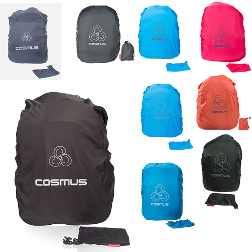 लैपटॉप बैग और बैकपैक्स के लिए पाउच के साथ रेन डस्ट कवर मिलाएं