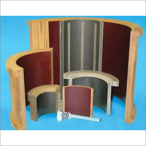 Fiber Composite Bearing - Custom Dimensions Available | Stainless Steel Material, Oil Lubrication, Industrial Usage With Reduced Friction