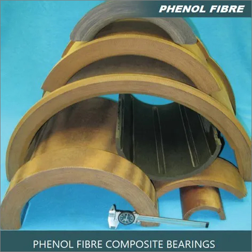 Fiber Composite Bearing - Custom Dimensions Available | Stainless Steel Material, Oil Lubrication, Industrial Usage With Reduced Friction