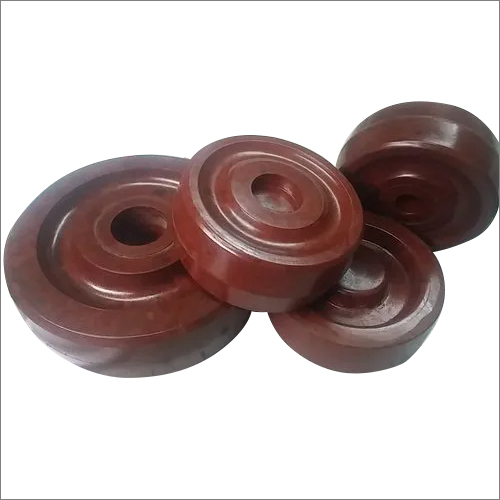 Industrial Trolley Wheel - Steel Material, Available In Various Sizes | Galvanized Finish, High Loading Capacity, Excellent Wear Resistance, Smooth Portability