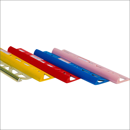 Tile Trim PVC - 7 Feet Length, Sizes: 7mm, 9.5mm, 10.5mm, 11.5mm | Glossy/Matte Finish, Protects External Corners, Enhances Tile Appearance