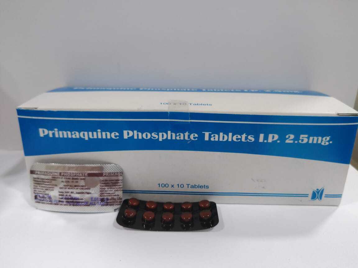 Primaquine Tablets - 2.5 Mg, 7.5 Mg, 15 Mg | Generic Anti-malarial Drug, Effective For Malaria Treatment, Store Below 30â°c
