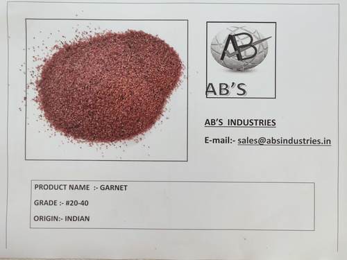 20-40 Garnet Sand Application: Industrial