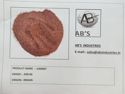 Garnet Sand (Mesh 30-60) Application: Industrial
