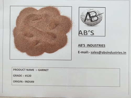 Garnet Sand (Mesh 120) Application: Industrial