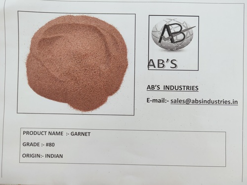 Garnet Sand (Mesh 80) Application: Industrial