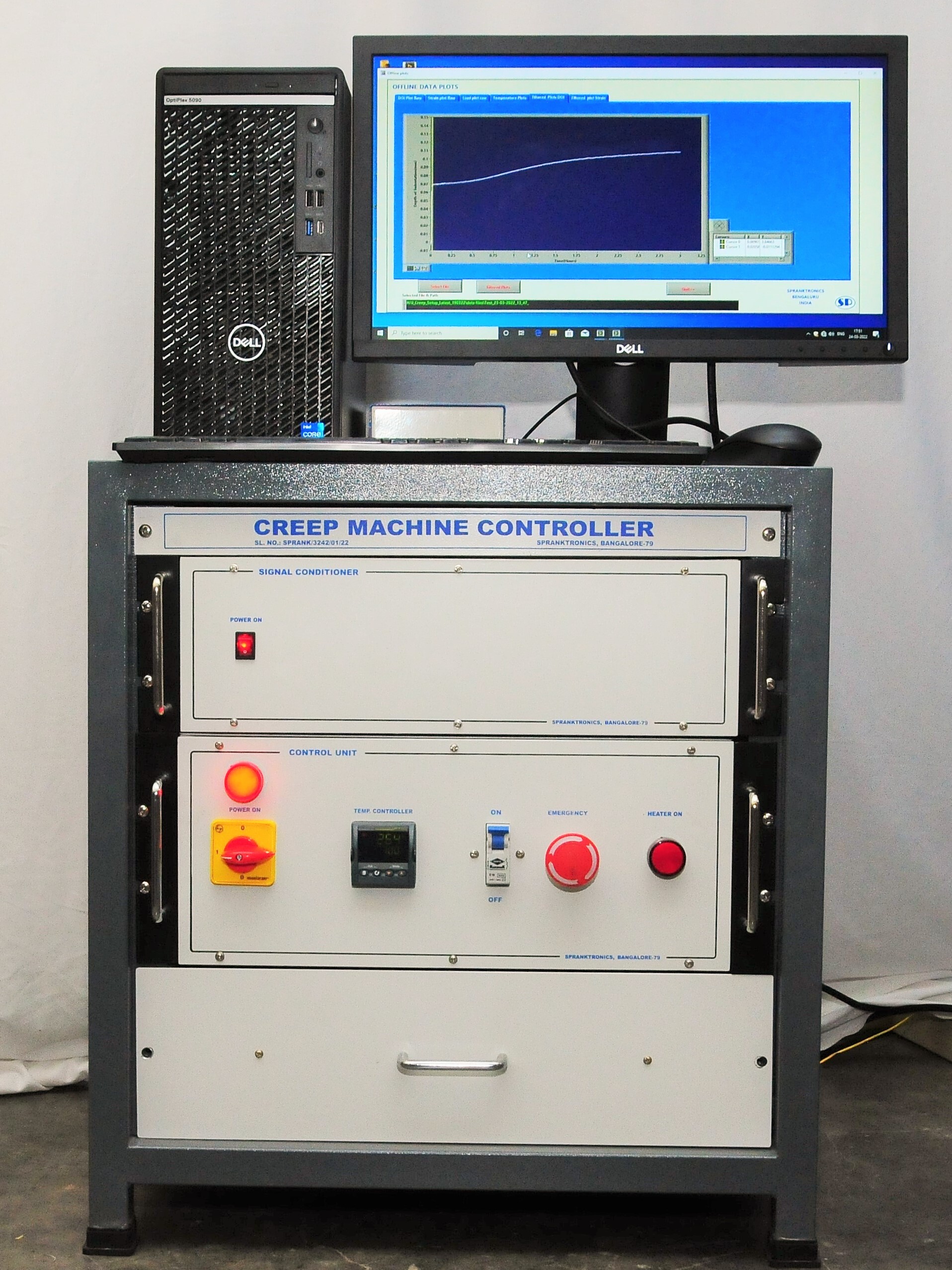 Advanced Impression Creep Testing Machine