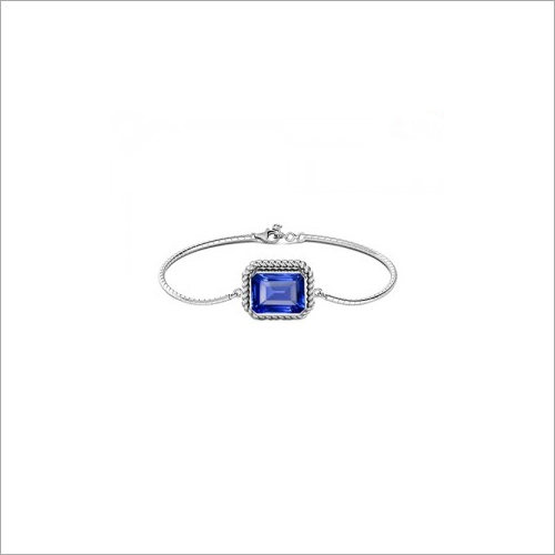 Square Bangkok Blue Sapphire Gemstone 5.00 Carat