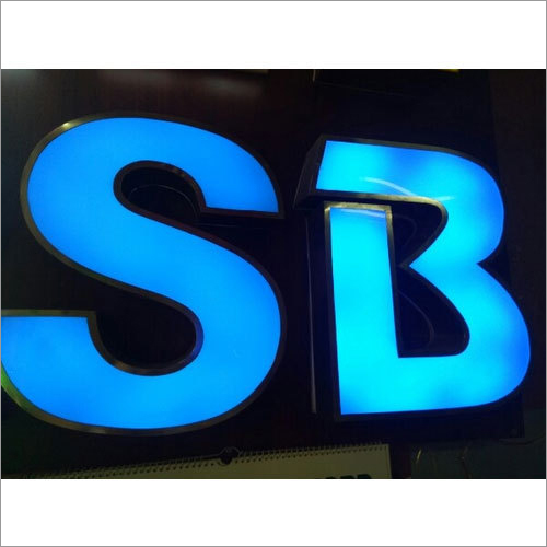 Led Acrylic Letter - Acrylic Material, 12-15 Inch Size, Multicolor Finish | Electric Power Supply, Durable & Glossy For Versatile Installations