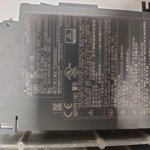 Mitsubishi Mr-je-10b Servo Drive