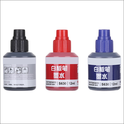 Black / Blue 12Ml Marker Ink Bottle