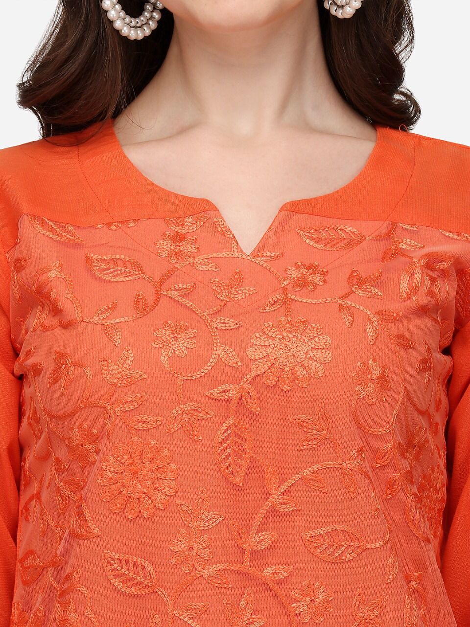 Shorts Top - Cotton Fabric, Sizes M L Xl Xxl, Plain Design , Casual Wear, Washable Ethnic Kurtis Collection