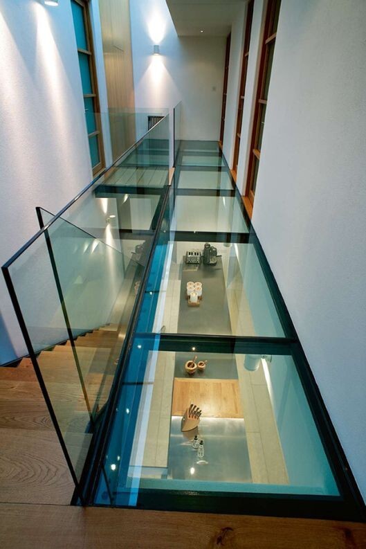 Mirror Flooring Glass Flooring
