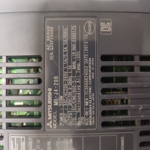 Mitsubishi Mr-j4-20b Servo Drive