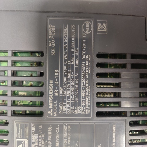 Mitsubishi Mr-j4-10b Servo Drive