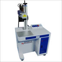 व्हाइट फाइबर लेजर मेटल मार्किंग मशीन