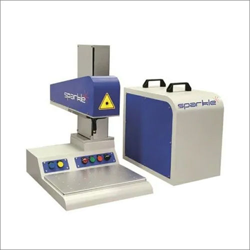 White Jewelry Fiber Laser Hallmarking Machine