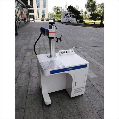 Co2 Lamp Laser Marking Machine - 4 Kw Power, 6000 Mm/s Marking Speed | Semi-automatic Operation, Painted Surface Finish, Industrial Laser Technology