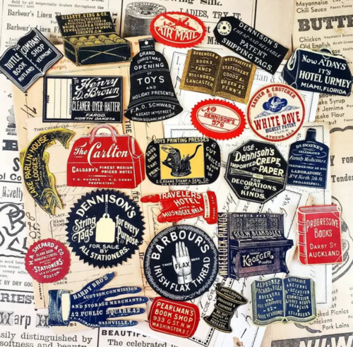 Advertising Labels - Custom Printable Adhesive Labels, Durable Paper or PET Stock, Waterproof & Removable Options for Various Surfaces
