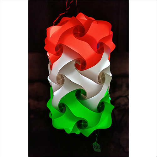 Cylinder Hanging Lamp - Color: Saffron