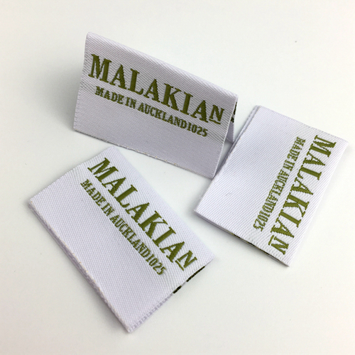 Computerized Woven Labels - Polyester Material, Custom Shapes & Styles | Durable for Clothing, Shoes, and Textiles, Washable & Customizable