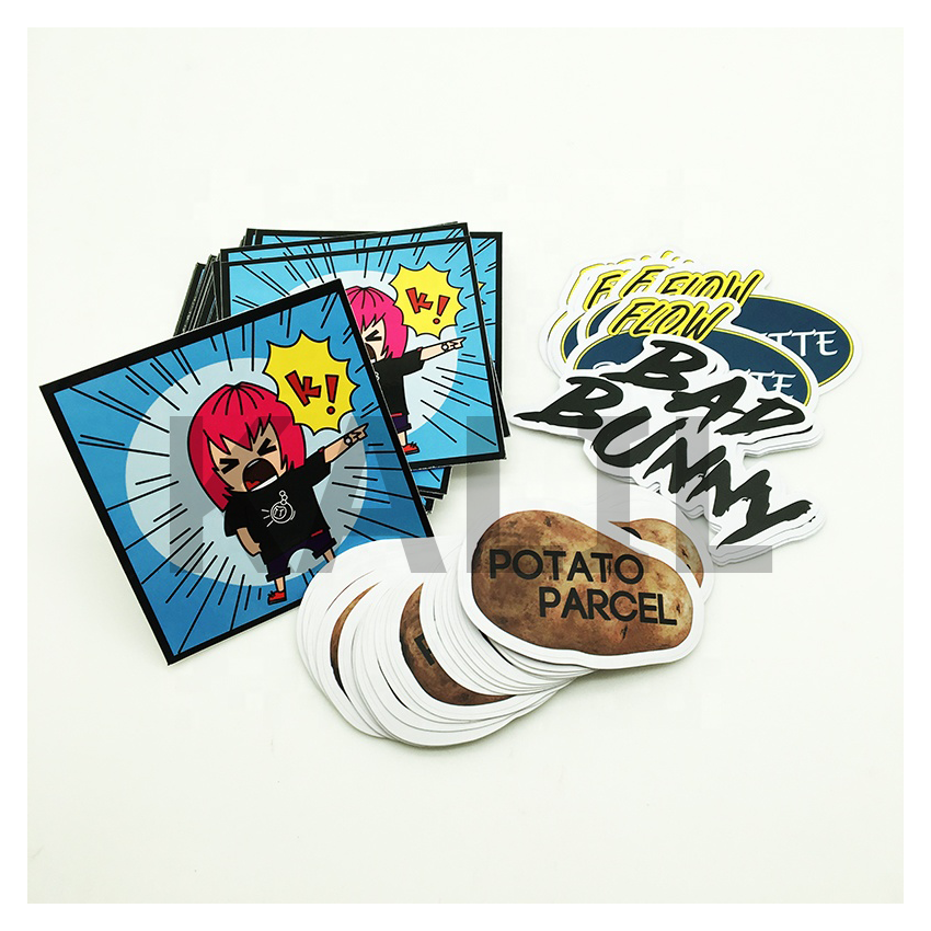 Product Stickers - Custom Paper & Pet Sticky Labels | Any Customized Shape, Any Customized Style, Removable Self-adhesive & Waterproof