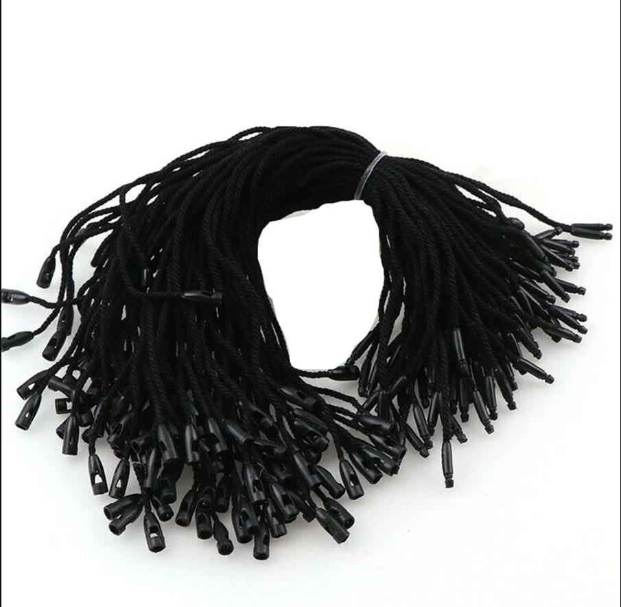 Different Color Available Plastic Lock Hang Tag String