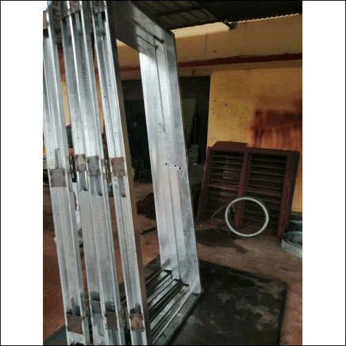 Gray Gi Pressed Steel Door Frame