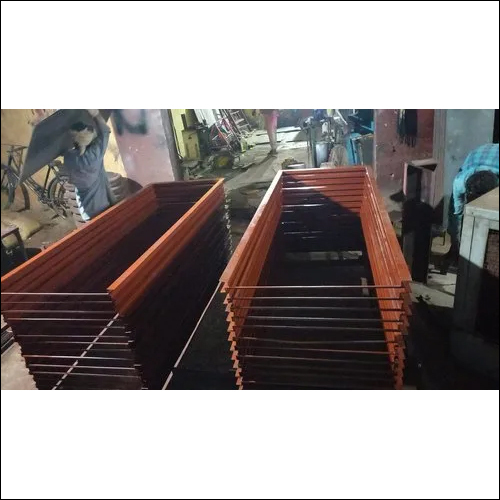 Red Oxide Metal Pressed Steel Door Frame