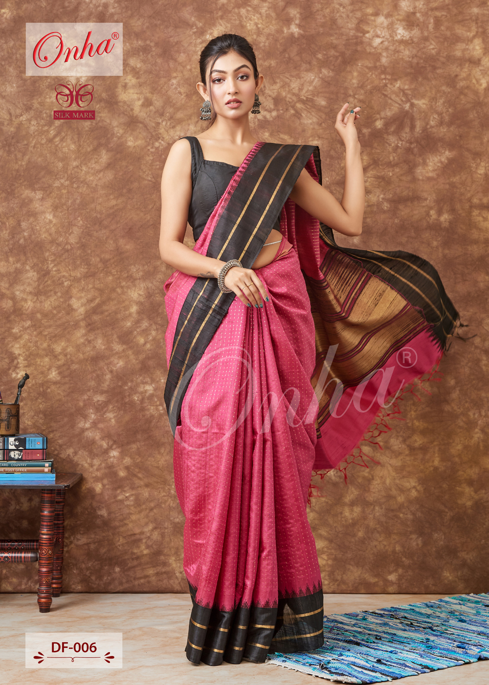 Raw Silk Saree - Occasion: Traditional