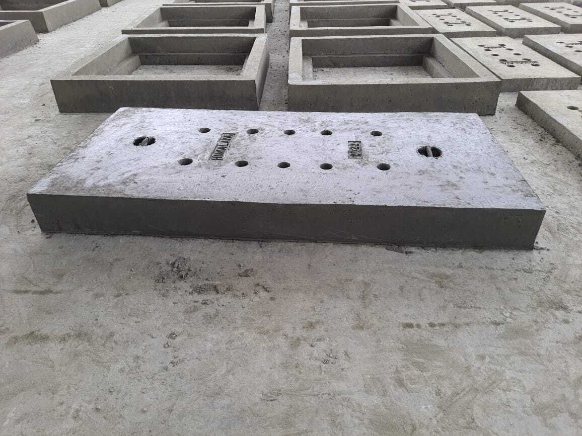 Frc Trench Cover - Fiber Reinforced Concrete, Heavy Load-bearing Capacity, Crack Resistant, Slip-resistant For Drainage & Water Supply Work