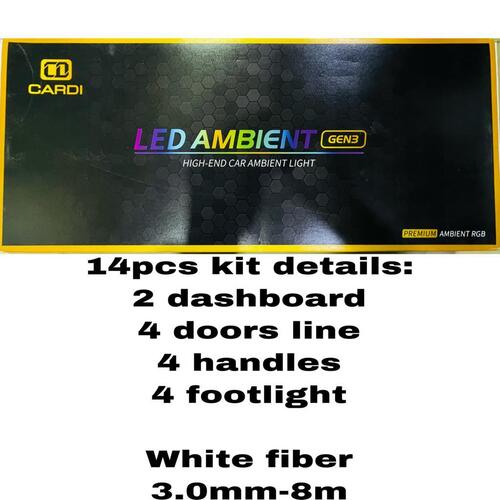 Car Ambient Light Rgb Body Material: Plastic