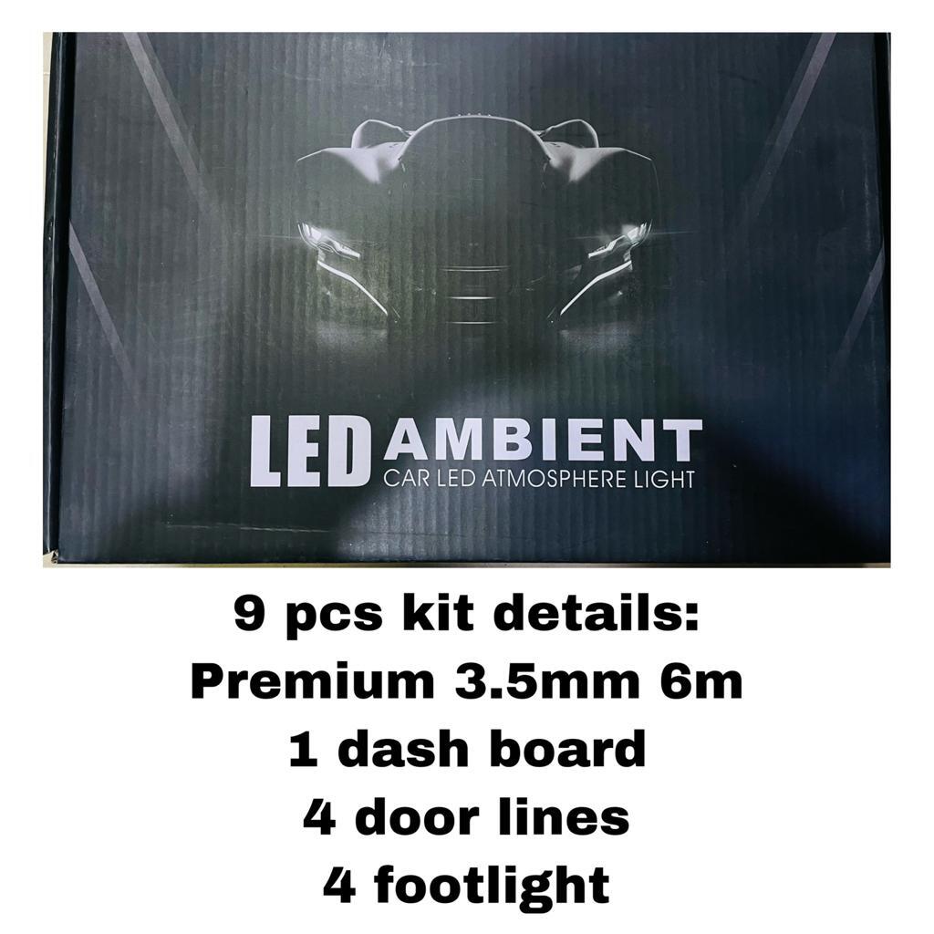 Car Ambient Light Rgb Body Material: Plastic