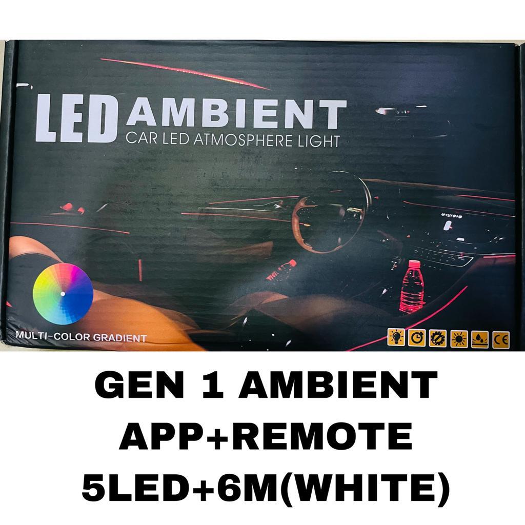 Car Ambient Light Rgb Body Material: Plastic